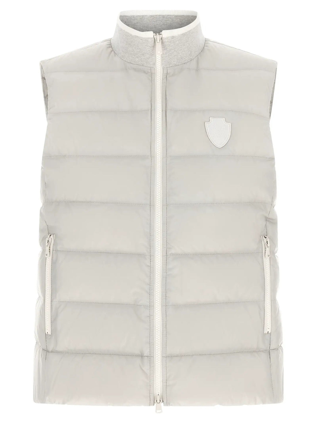 Brunello Cucinelli Sample Sale | Brunello Cucinelli Gray Polyester Sleeveless Jacket - | Designer outlet
