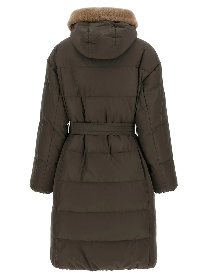 Brunello Cucinelli Sample Sale | Brunello Cucinelli Bicolor Cotton Coat - | Designer outlet