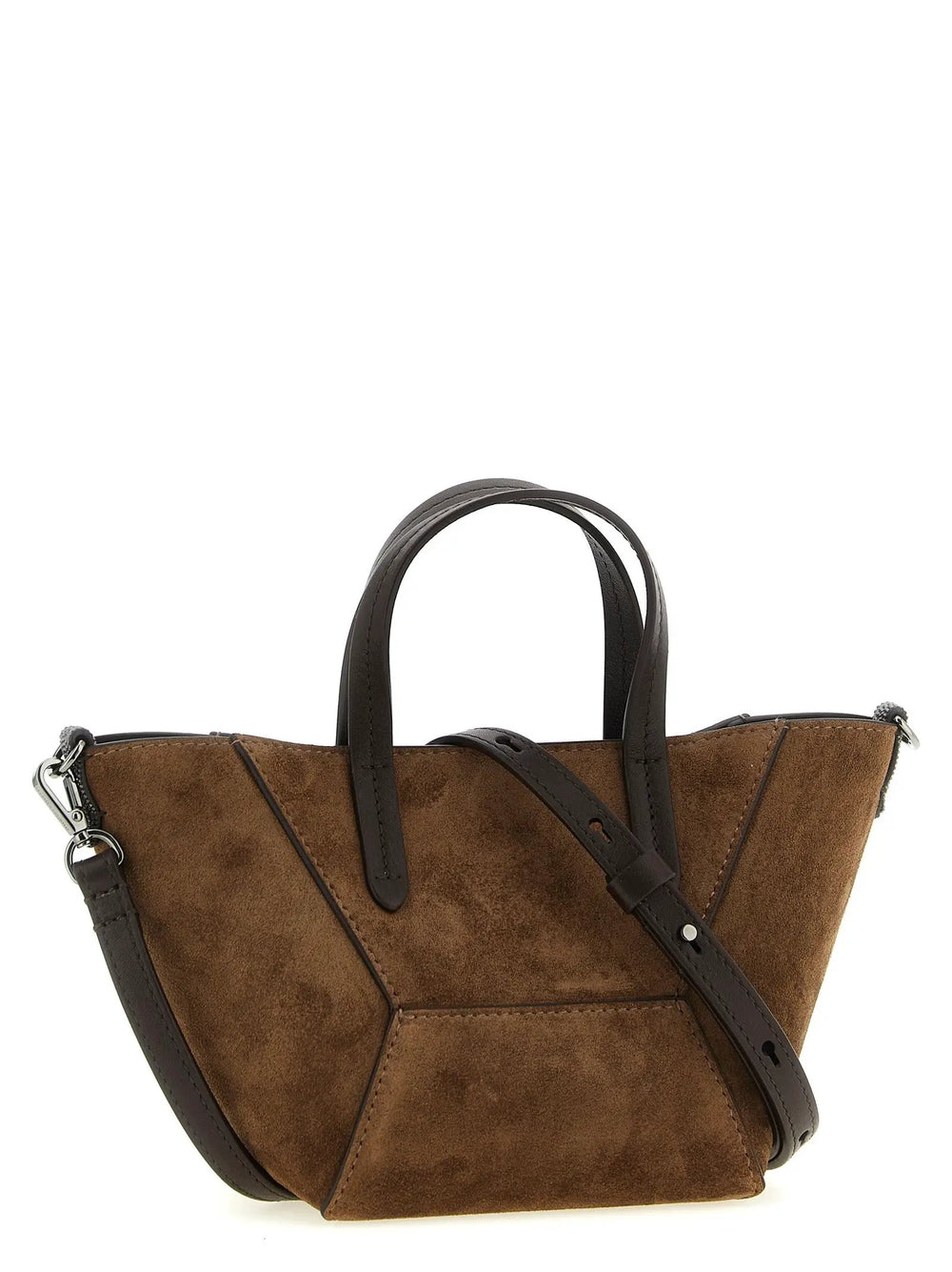 Brunello Cucinelli Sample Sale | Brunello Cucinelli Brown Calfskin Handbag - | Designer outlet