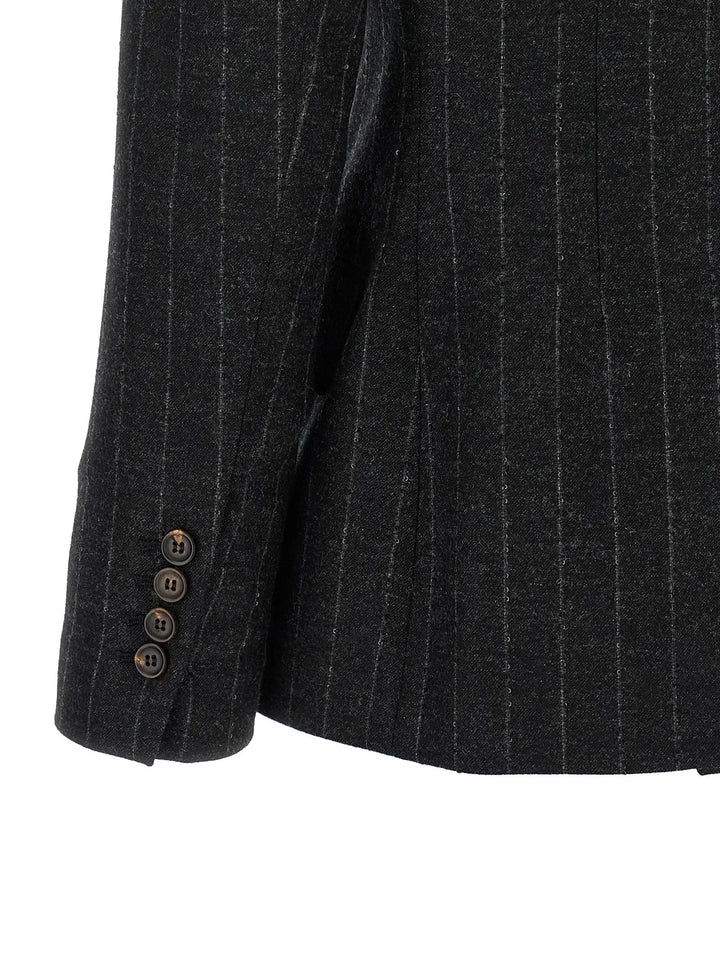 Brunello Cucinelli Sample Sale | Brunello Cucinelli Gray Virgin Wool Blazer - | Designer outlet