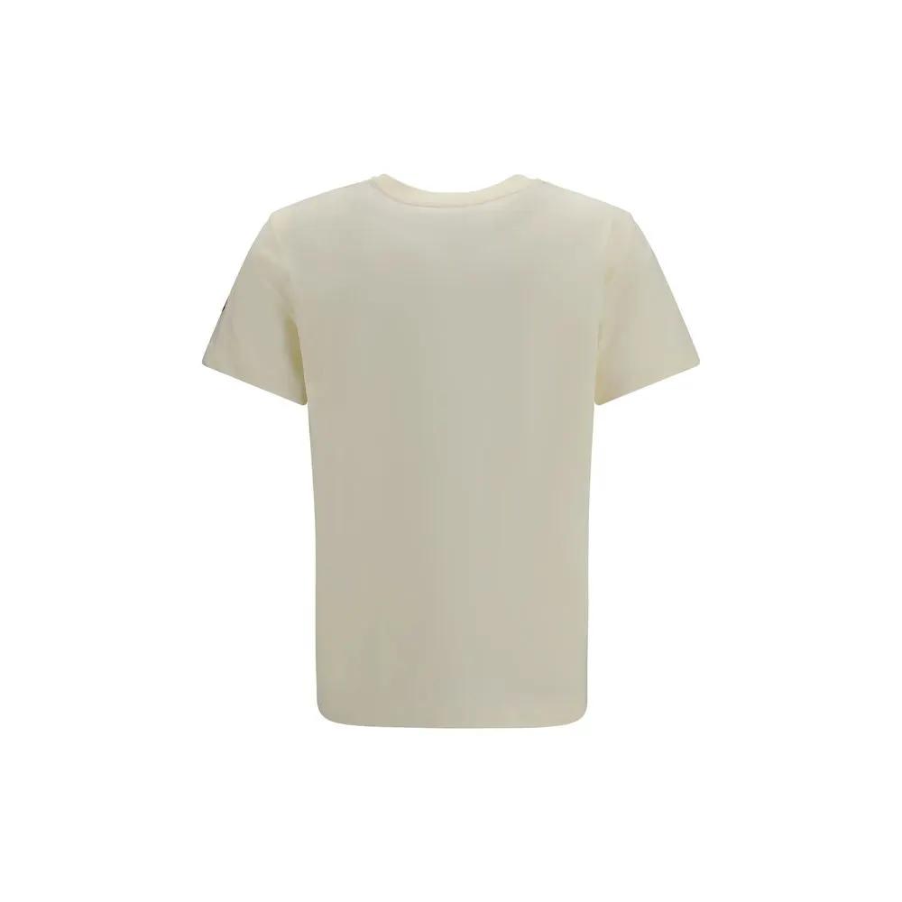 Moncler Beige Cotton T-Shirt