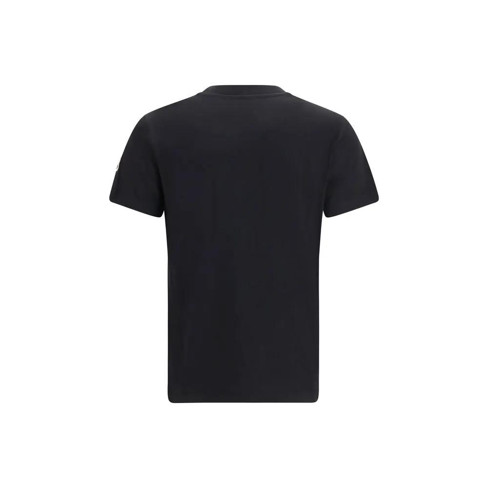 Moncler Black Cotton T-Shirt