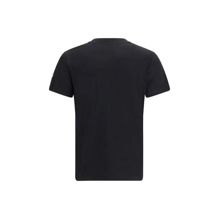 Moncler Black Cotton T-Shirt