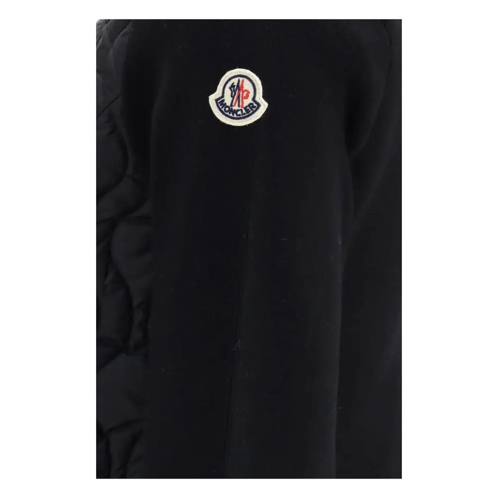 Moncler Black Cotton Shell Jacket