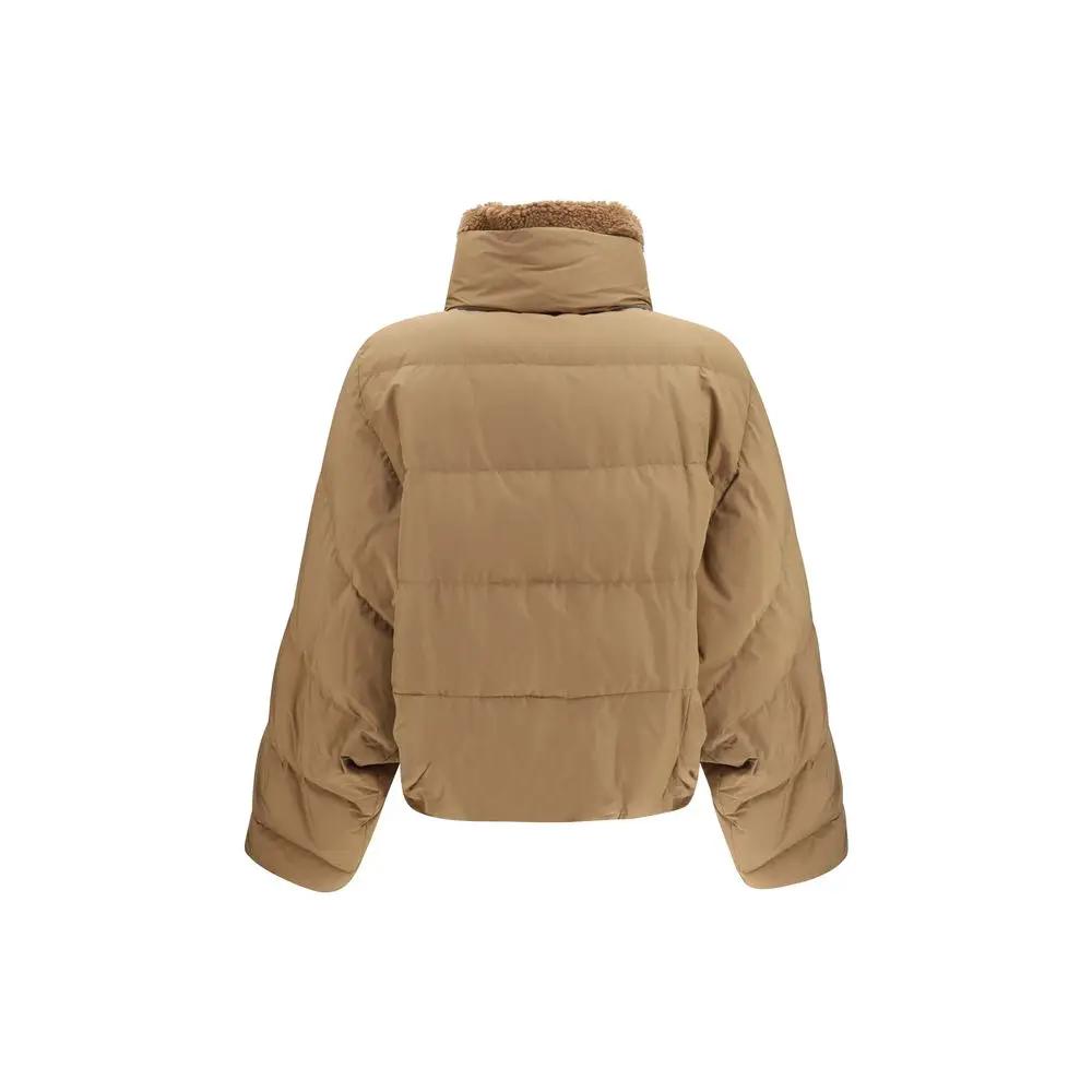 Brunello Cucinelli Sample Sale | Brunello Cucinelli Beige Goose Down Full-Length Jacket - | Designer outlet