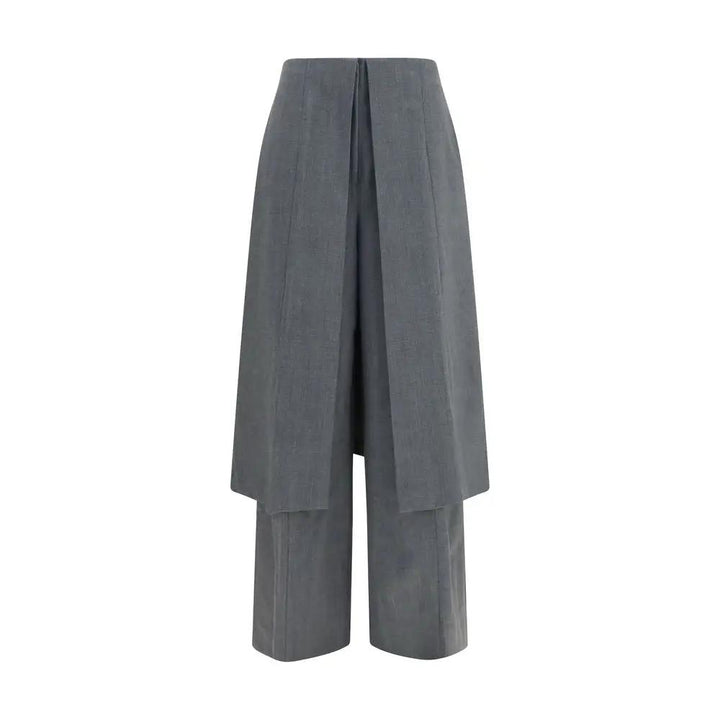 The Latest Gray Polyester Dress Pants