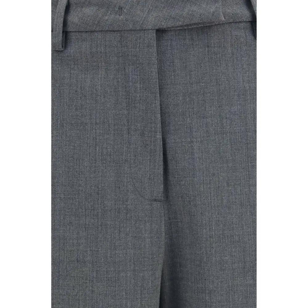 The Latest Gray Polyester Dress Pants