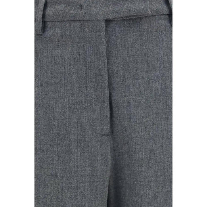The Latest Gray Polyester Dress Pants