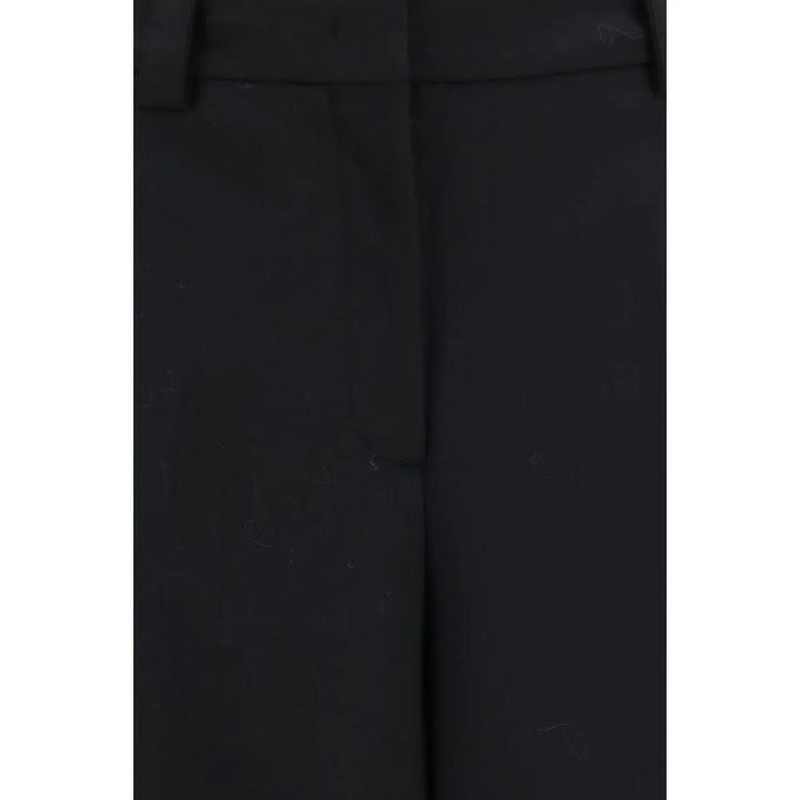 The Latest Black Polyester Casual Pants