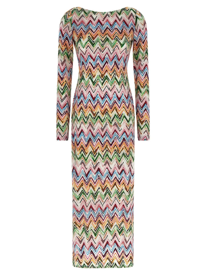 Missoni Multicolor Viscose Long Dress
