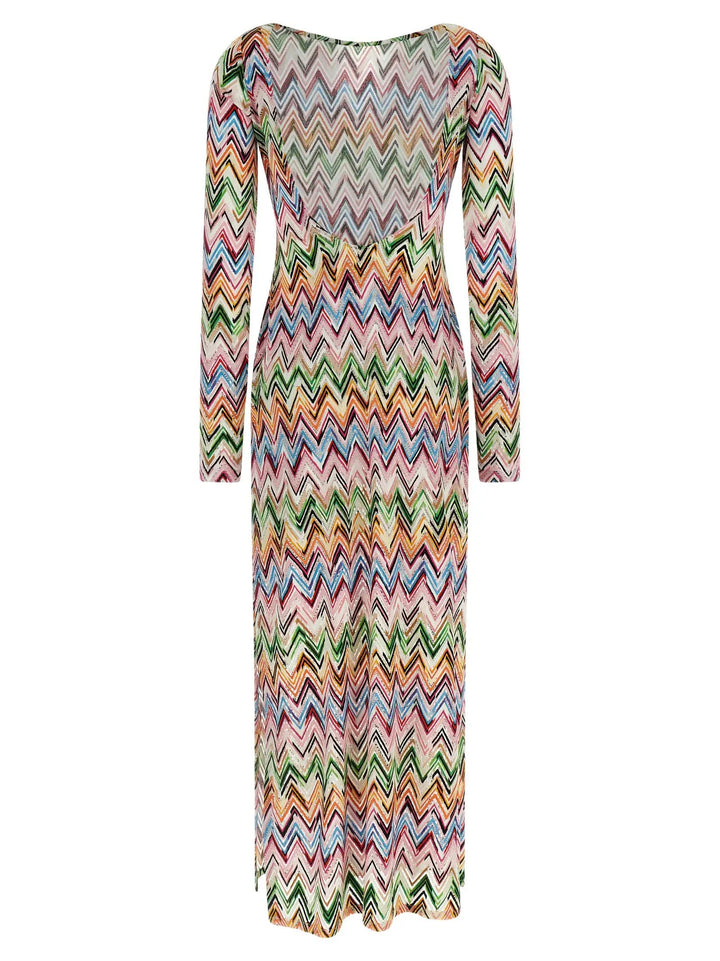 Missoni Multicolor Viscose Long Dress