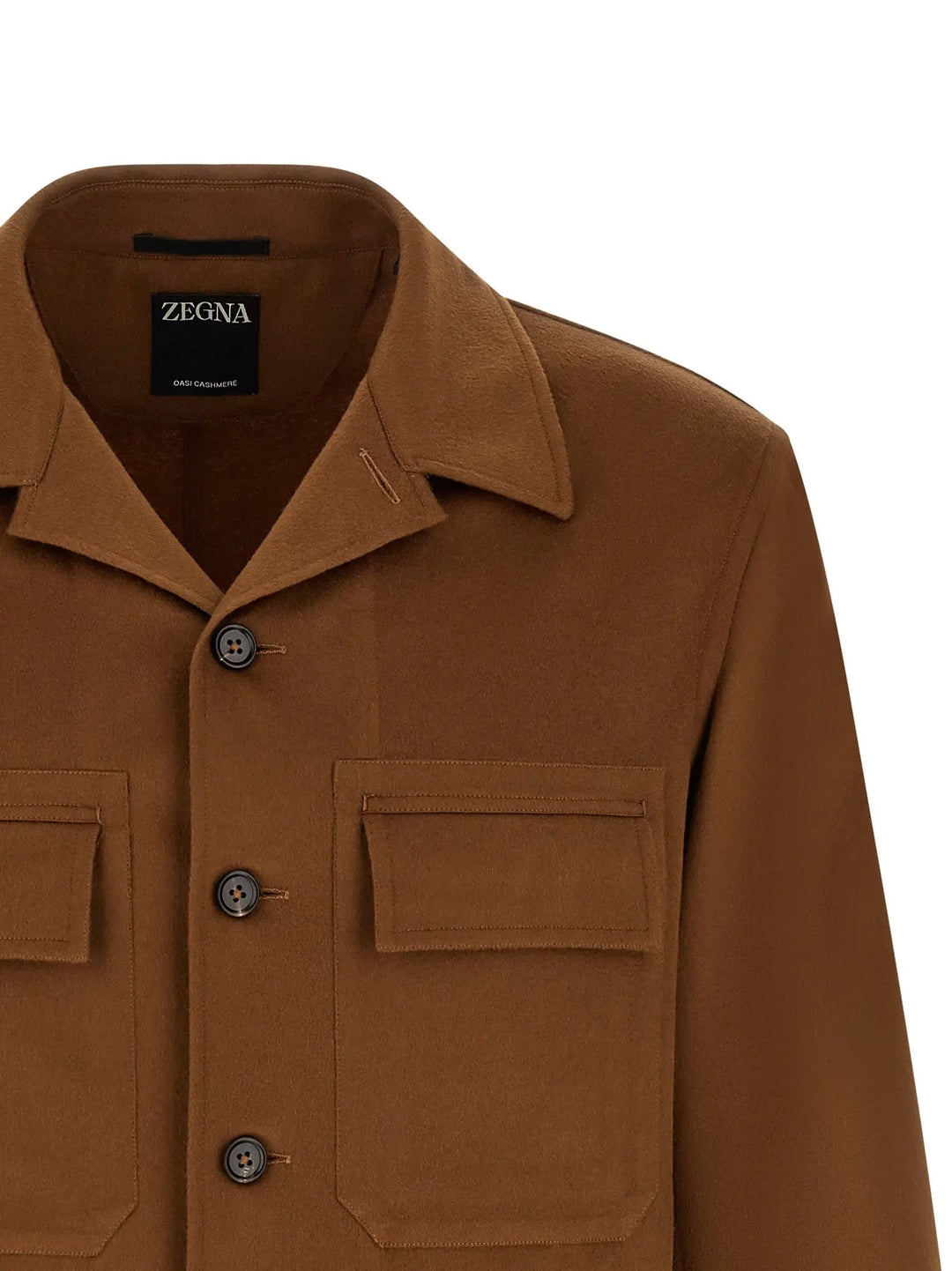 ZEGNA Sample Sale | ZEGNA Brown Cashmere Blouse - | Designer outlet