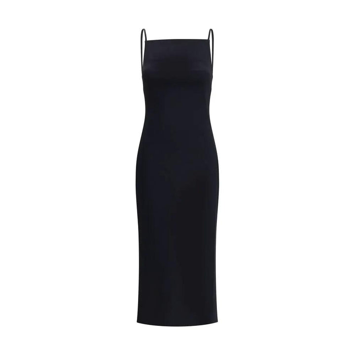 Givenchy Black Viscose Midi Dress