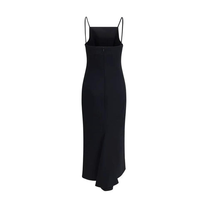 Givenchy Black Viscose Midi Dress