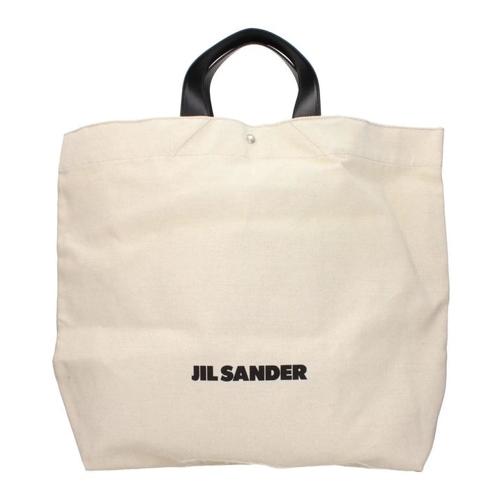 Jil Sander Beige Fabric Handbag
