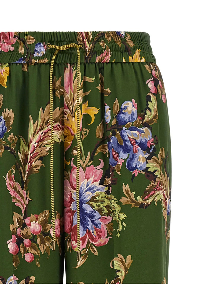 Etro Sample Sale | Etro Bicolor Polyester Casual Pants - | Designer outlet