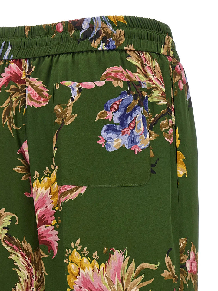 Etro Sample Sale | Etro Bicolor Polyester Casual Pants - | Designer outlet