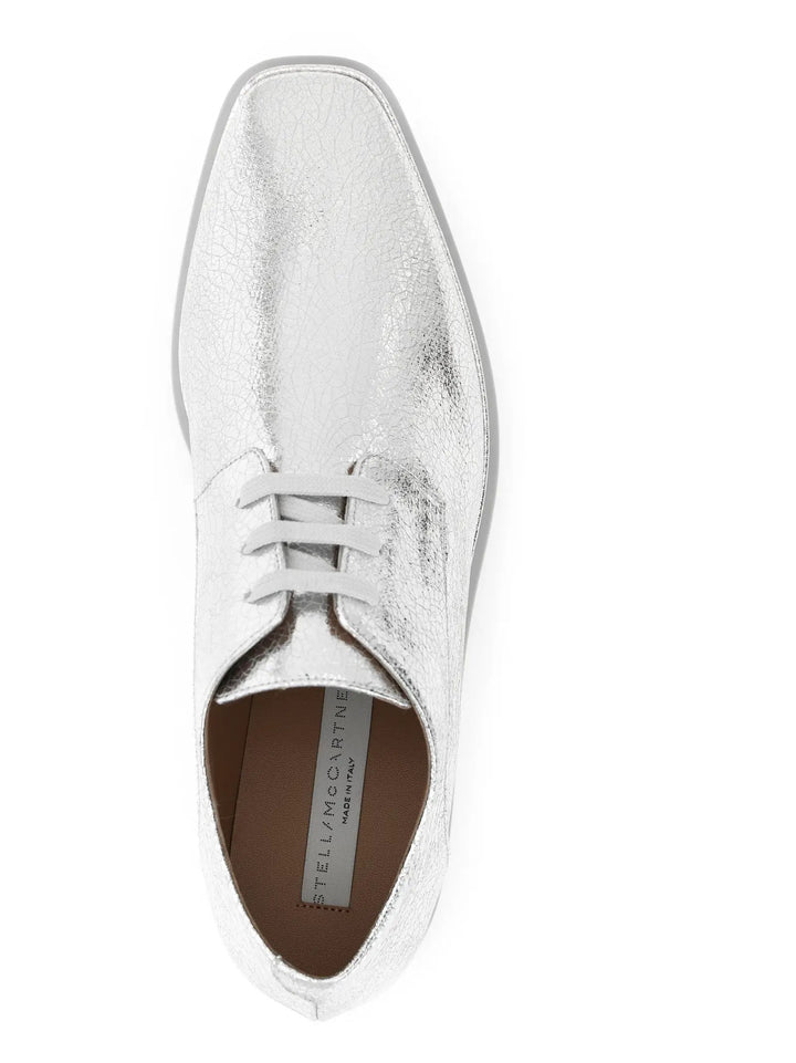 Stella McCartney Sample Sale | Stella McCartney Silver EVA Flats - | Designer outlet