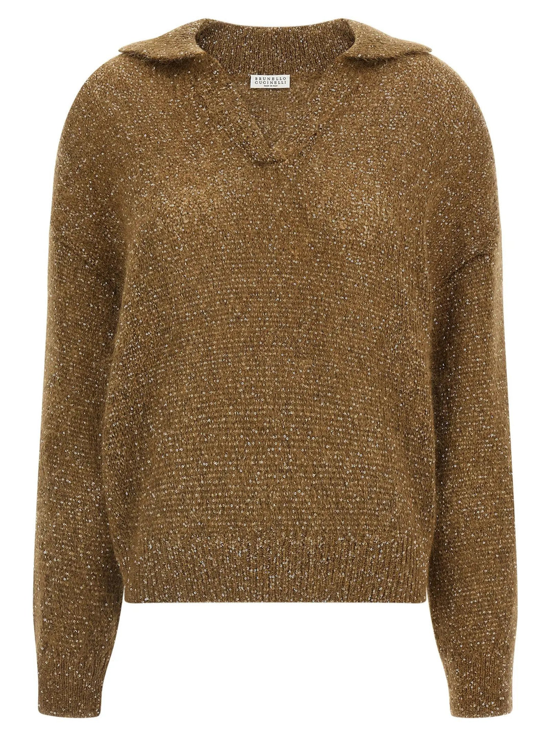 Brunello Cucinelli Sample Sale | Brunello Cucinelli Brown Polyamide Polo Shirt - | Designer outlet