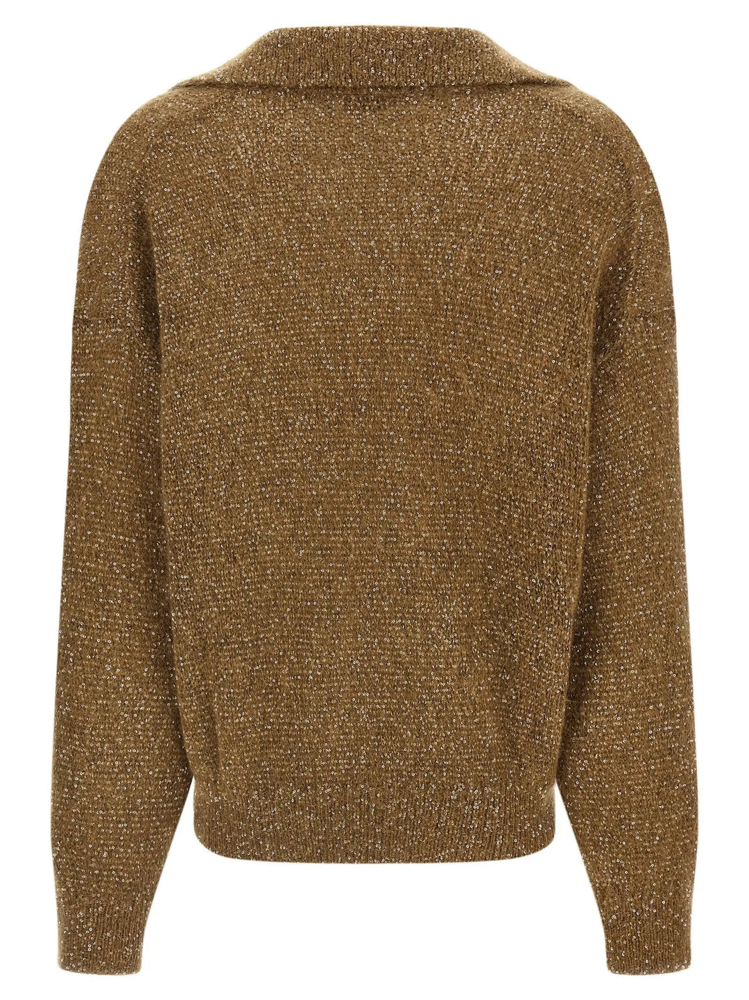 Brunello Cucinelli Sample Sale | Brunello Cucinelli Brown Polyamide Polo Shirt - | Designer outlet