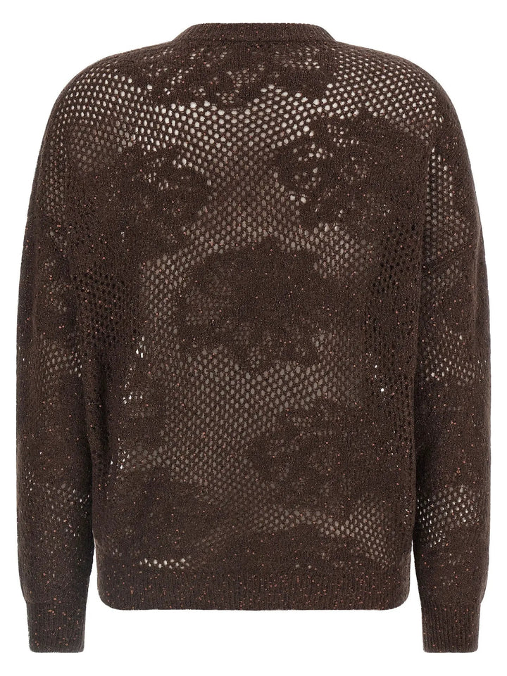 Brunello Cucinelli Sample Sale | Brunello Cucinelli Brown Nylon Cardigan - | Designer outlet