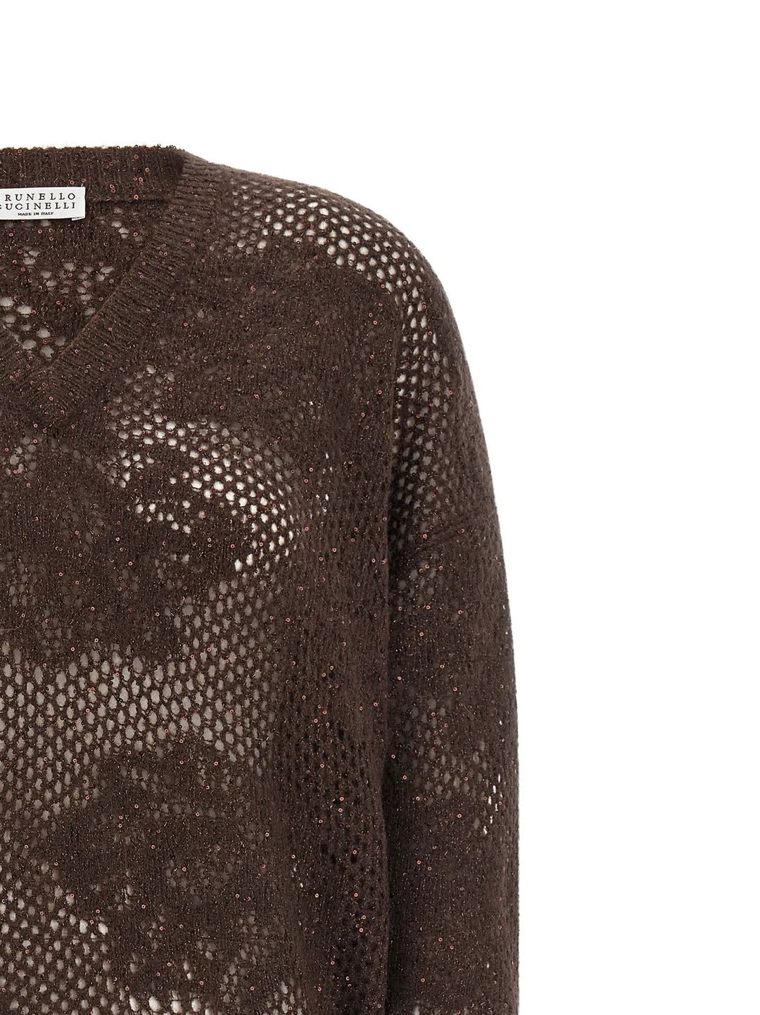 Brunello Cucinelli Sample Sale | Brunello Cucinelli Brown Nylon Cardigan - | Designer outlet