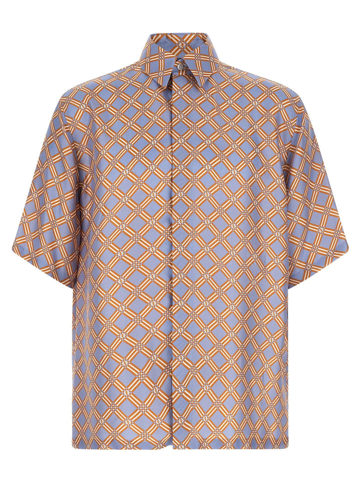Fendi Sample Sale | Fendi Multicolor Silk Blouse - | Designer outlet