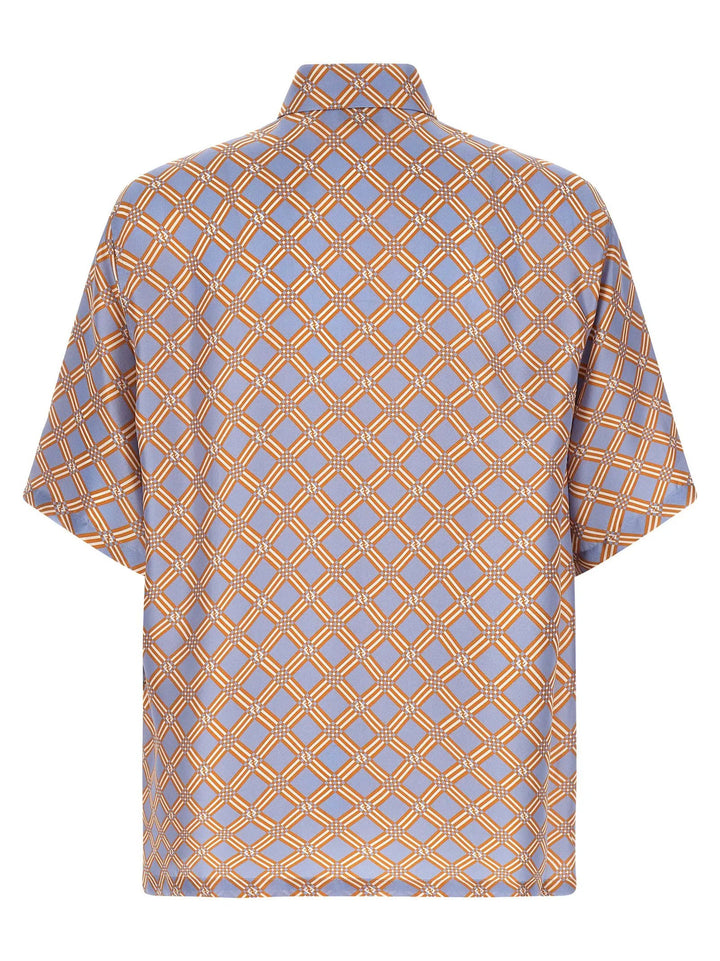 Fendi Sample Sale | Fendi Multicolor Silk Blouse - | Designer outlet