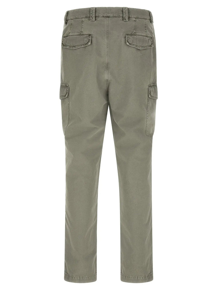 Brunello Cucinelli Sample Sale | Brunello Cucinelli Bicolor Cotton Cargo Pants - | Designer outlet
