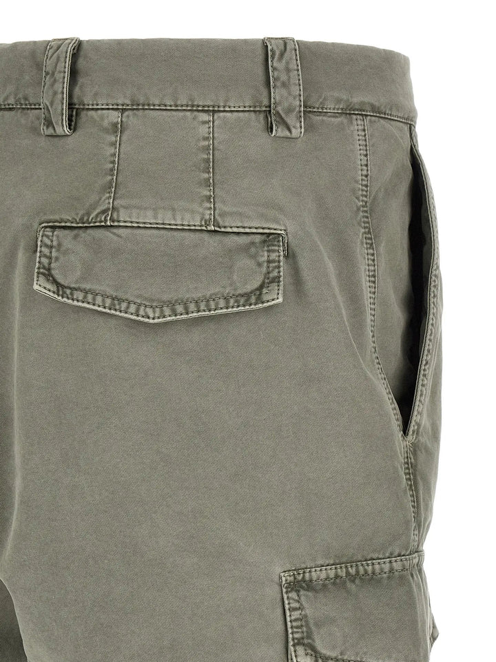 Brunello Cucinelli Sample Sale | Brunello Cucinelli Bicolor Cotton Cargo Pants - | Designer outlet