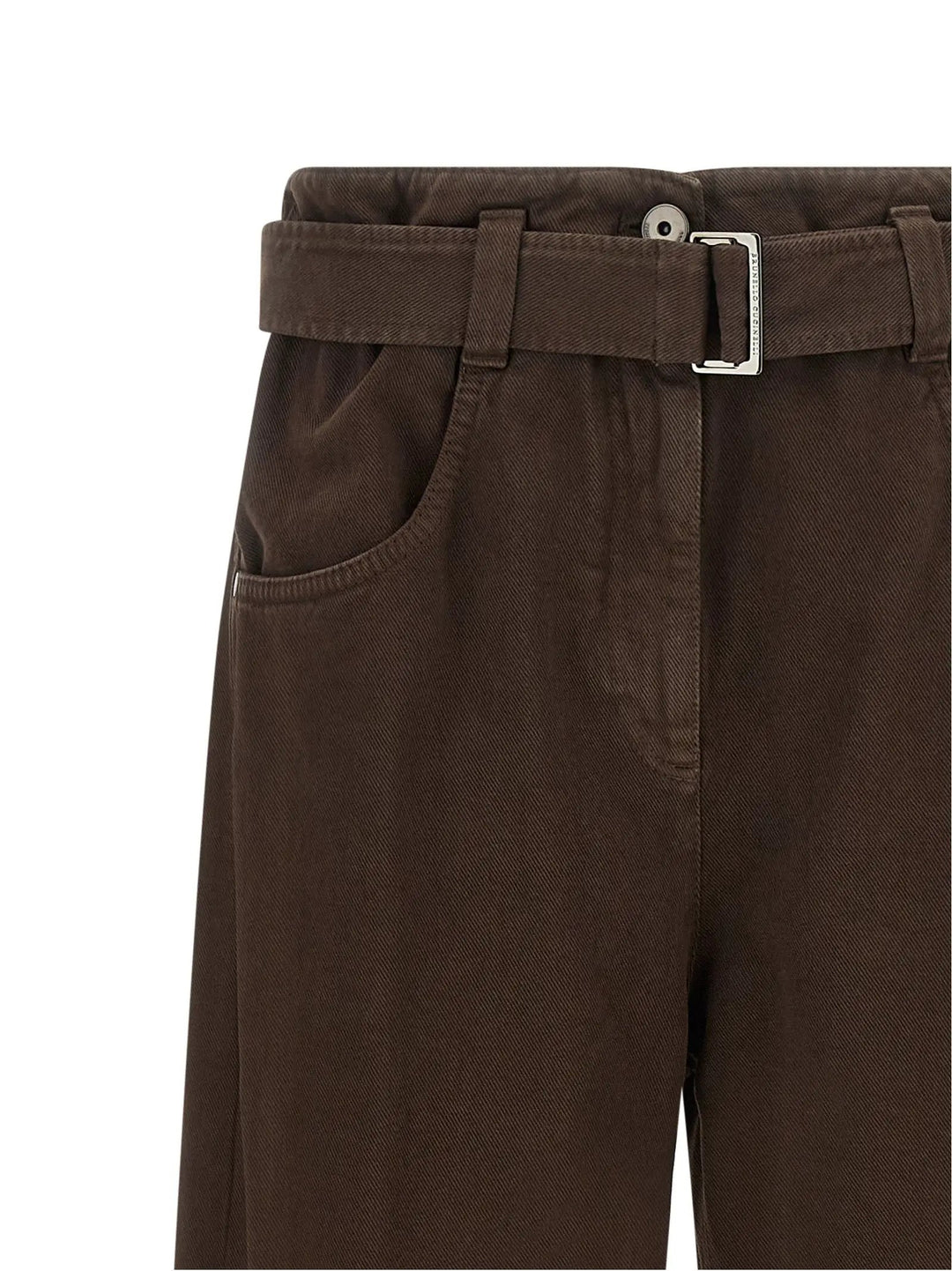 Brunello Cucinelli Sample Sale | Brunello Cucinelli Brown Cotton Jeans Denim - | Designer outlet