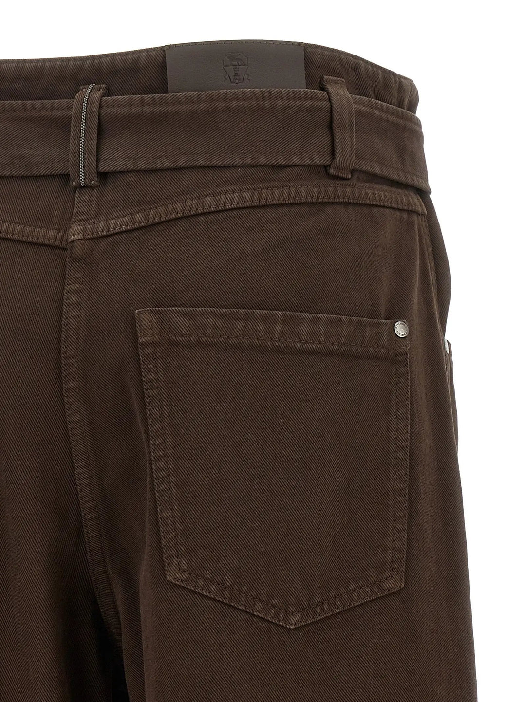 Brunello Cucinelli Sample Sale | Brunello Cucinelli Brown Cotton Jeans Denim - | Designer outlet