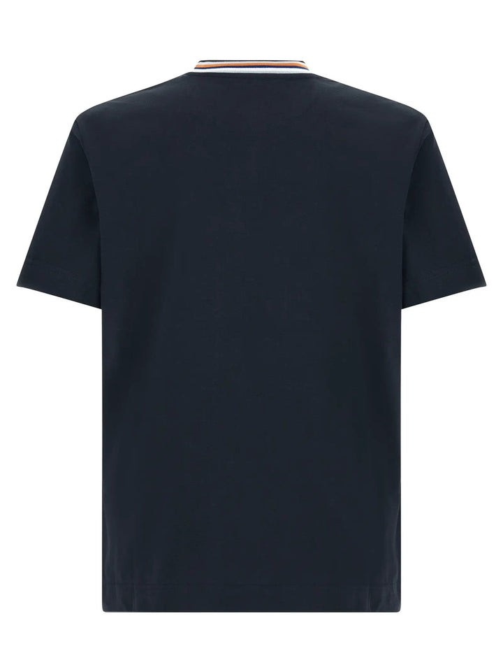 Fendi Sample Sale | Fendi Blue Cotton T-Shirt - | Designer outlet