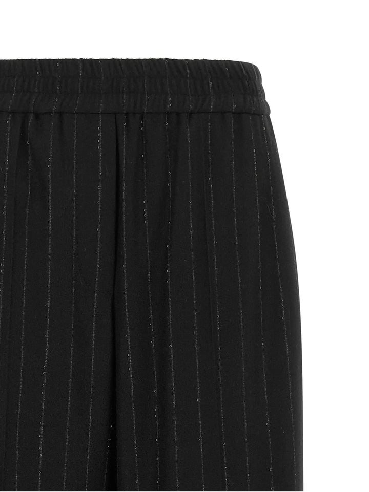 Brunello Cucinelli Sample Sale | Brunello Cucinelli Blue Virgin Wool Casual Pants - | Designer outlet