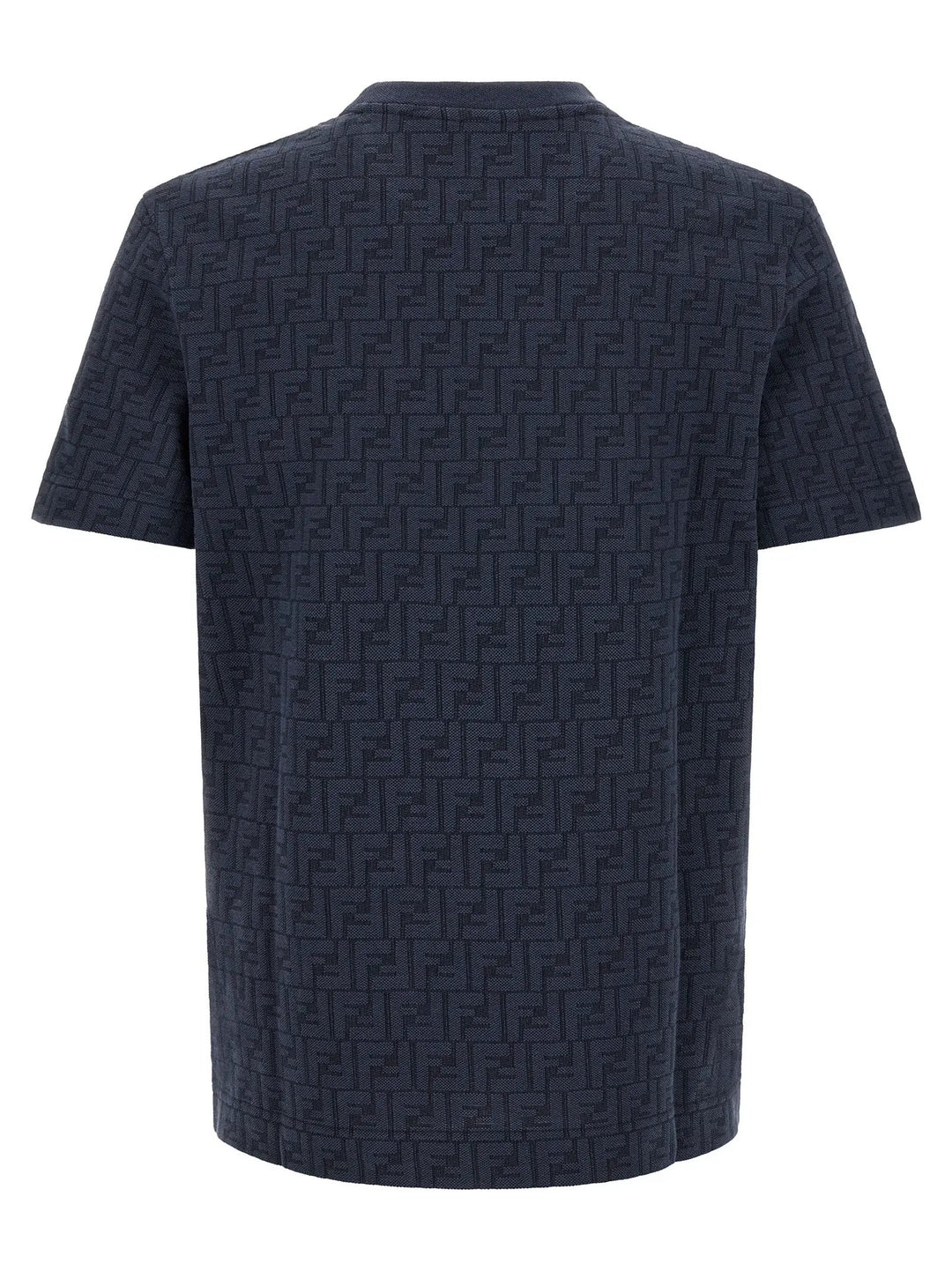 Fendi Sample Sale | Fendi Blue Cotton T-Shirt - | Designer outlet