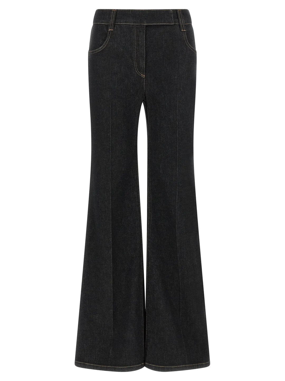 Brunello Cucinelli Sample Sale | Brunello Cucinelli Blue Cotton Flared Jeans - | Designer outlet