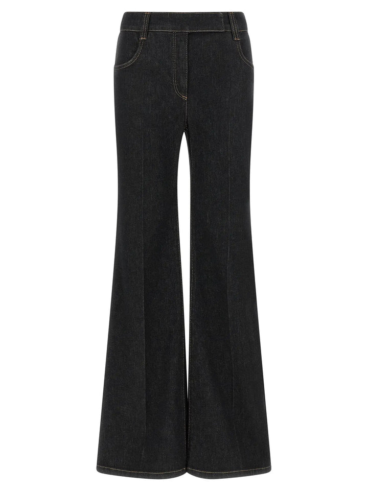 Brunello Cucinelli Sample Sale | Brunello Cucinelli Blue Cotton Flared Jeans - | Designer outlet
