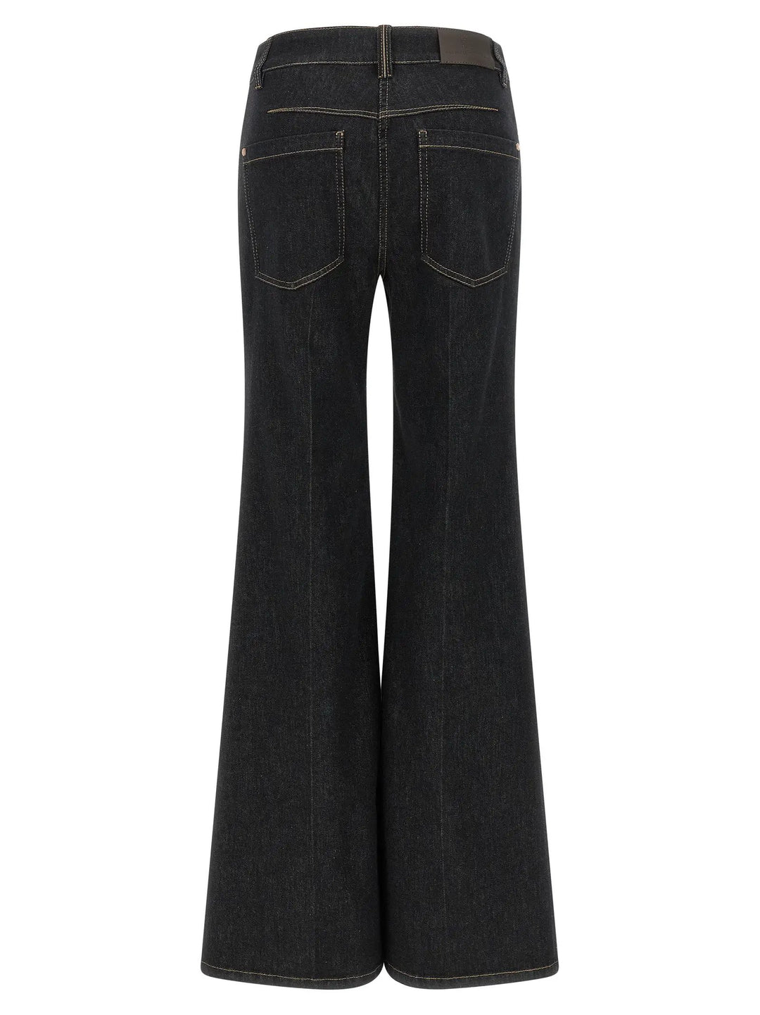 Brunello Cucinelli Sample Sale | Brunello Cucinelli Blue Cotton Flared Jeans - | Designer outlet