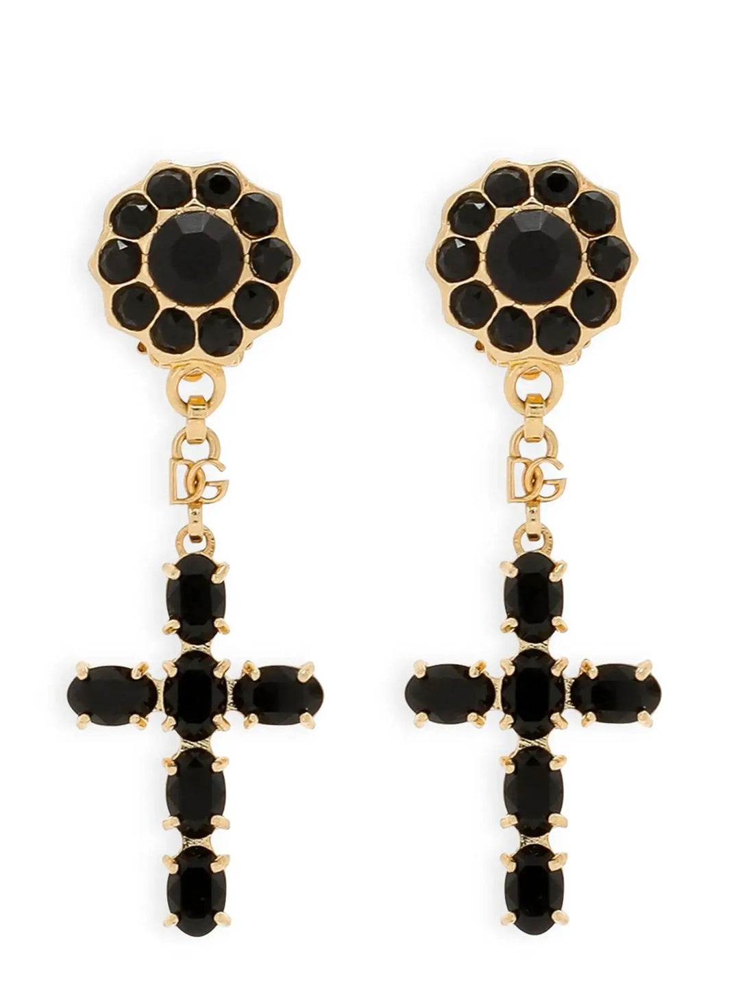 Dolce &amp; Gabbana Sample Sale | Dolce &amp; Gabbana Gold Brass Earrings - | Designer outlet