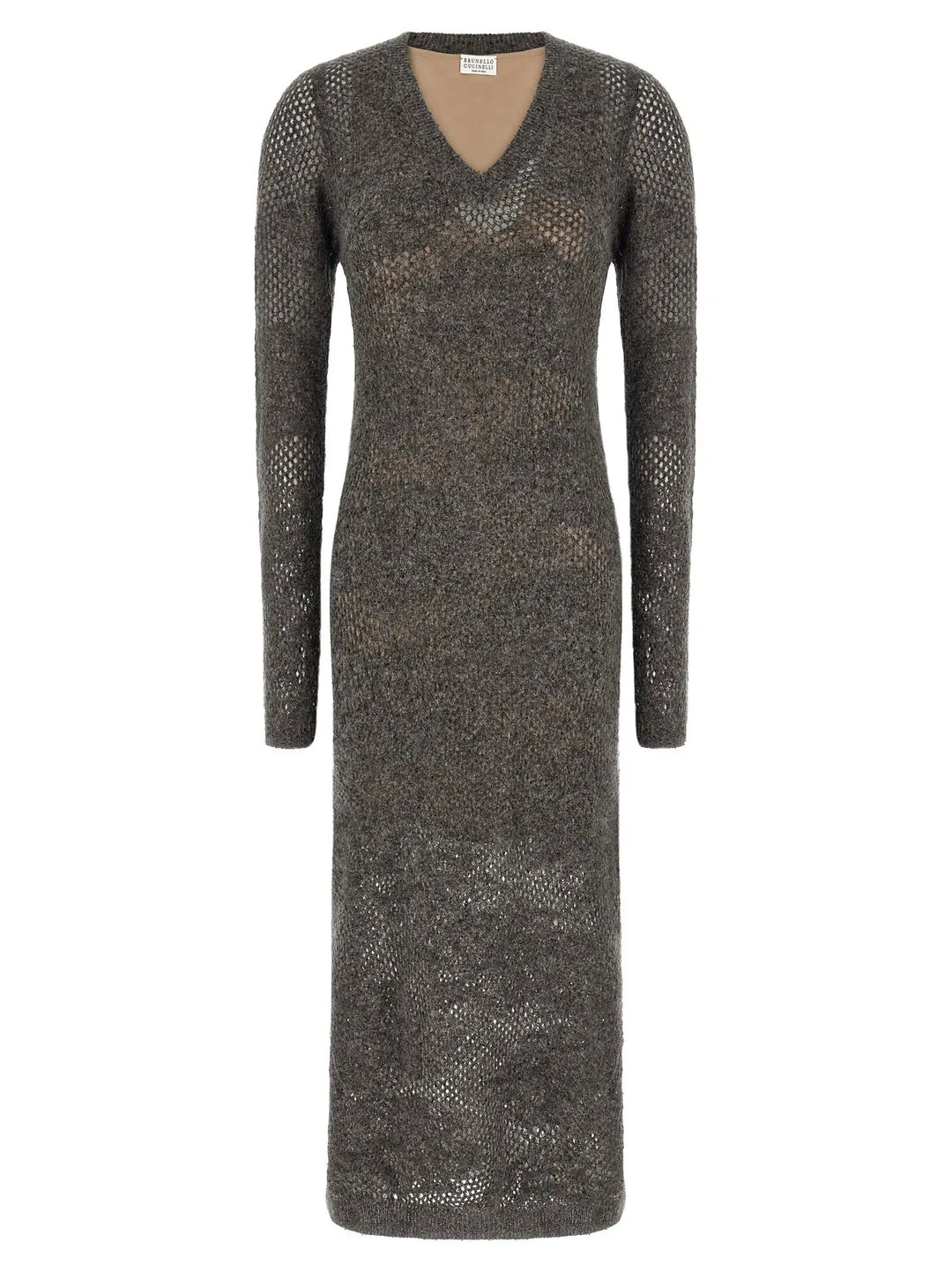 Brunello Cucinelli Sample Sale | Brunello Cucinelli Gray Nylon Casual Dress - | Designer outlet