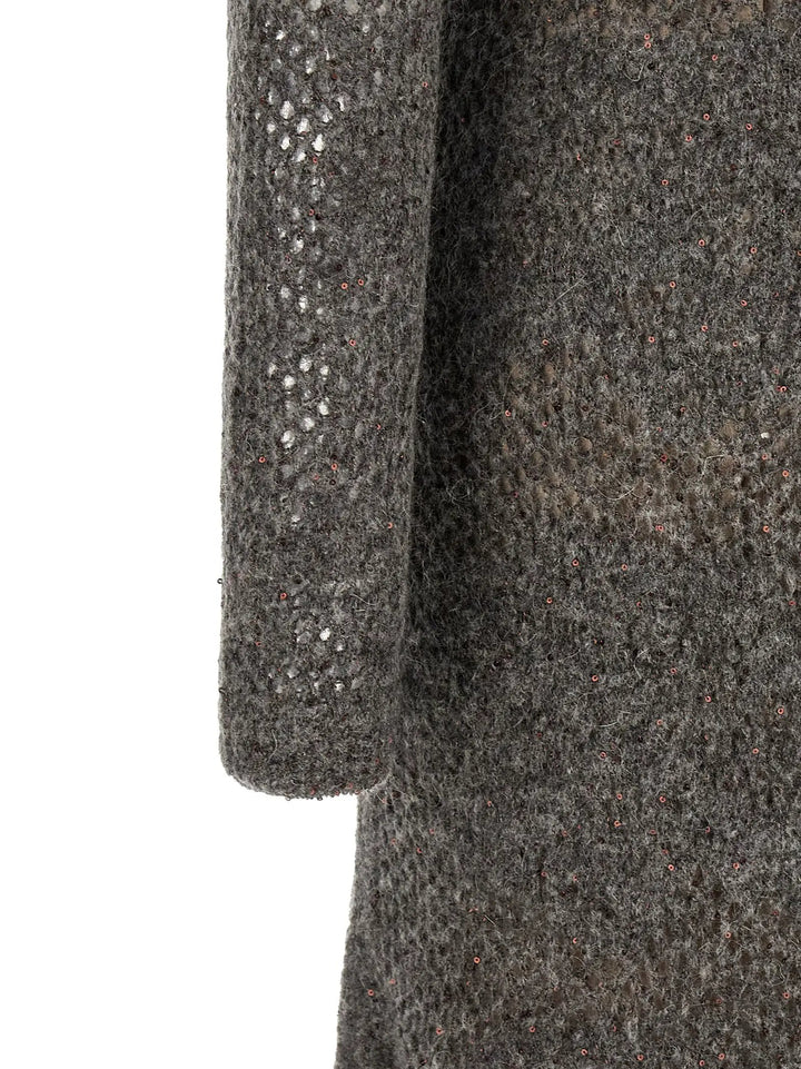 Brunello Cucinelli Sample Sale | Brunello Cucinelli Gray Nylon Casual Dress - | Designer outlet