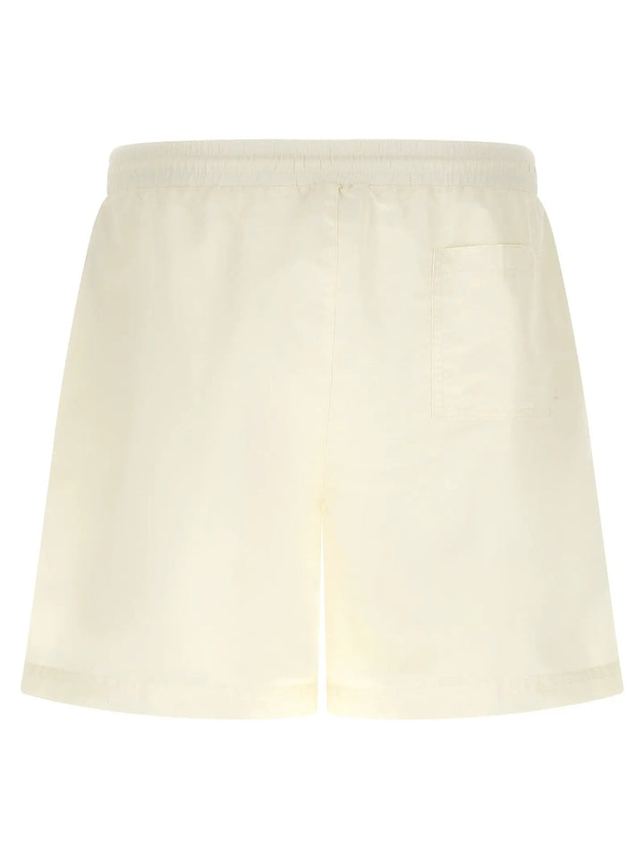 Brunello Cucinelli Sample Sale | Brunello Cucinelli White Polyester Swim Shorts - | Designer outlet