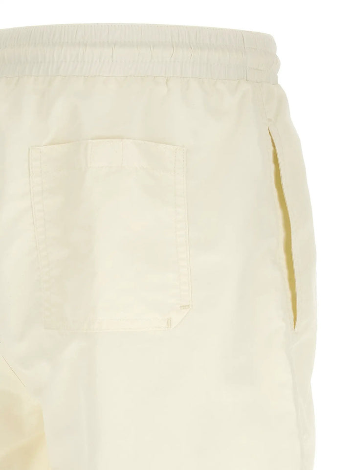 Brunello Cucinelli Sample Sale | Brunello Cucinelli White Polyester Swim Shorts - | Designer outlet