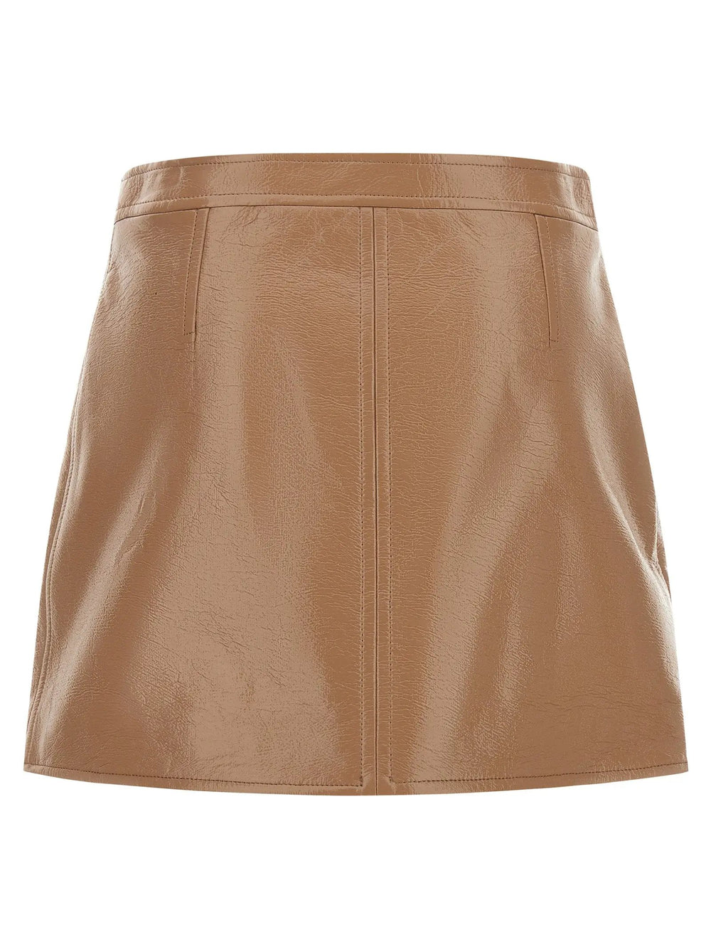 Courrèges Sample Sale | Courrèges Beige Cotton Long Skirt - | Designer outlet