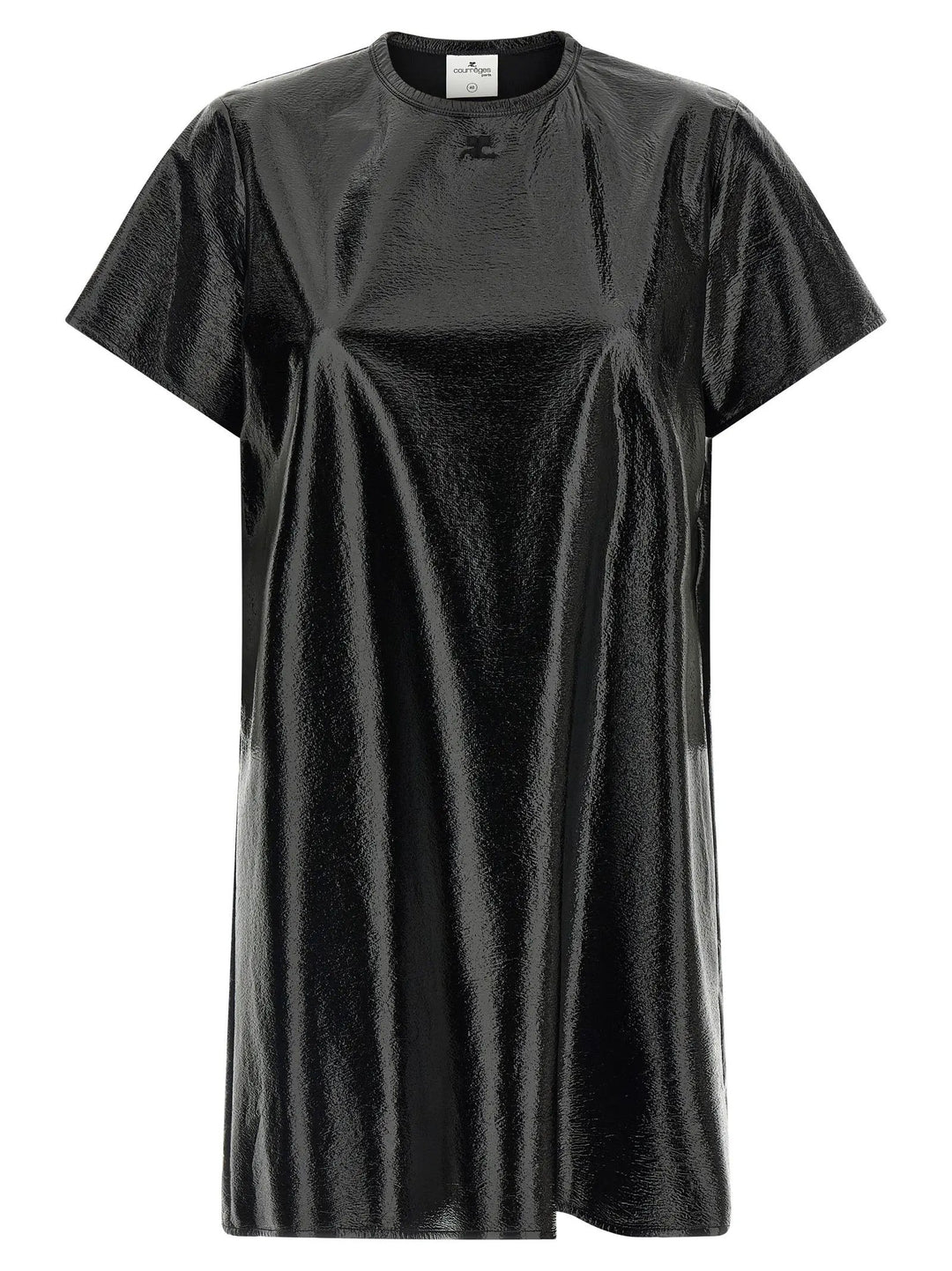 Courrèges Sample Sale | Courrèges Black Viscose Short Dress - | Designer outlet