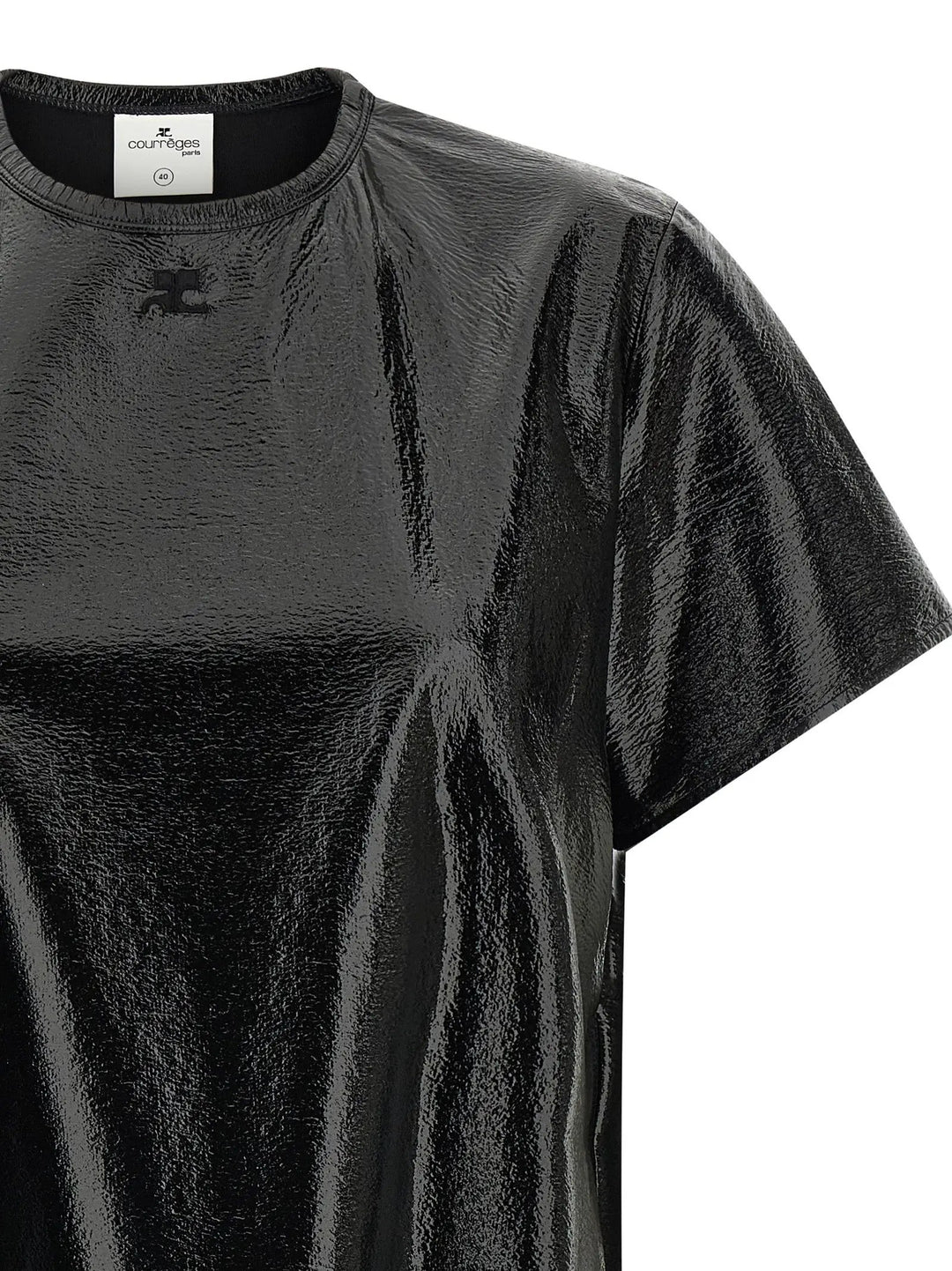 Courrèges Sample Sale | Courrèges Black Viscose Short Dress - | Designer outlet
