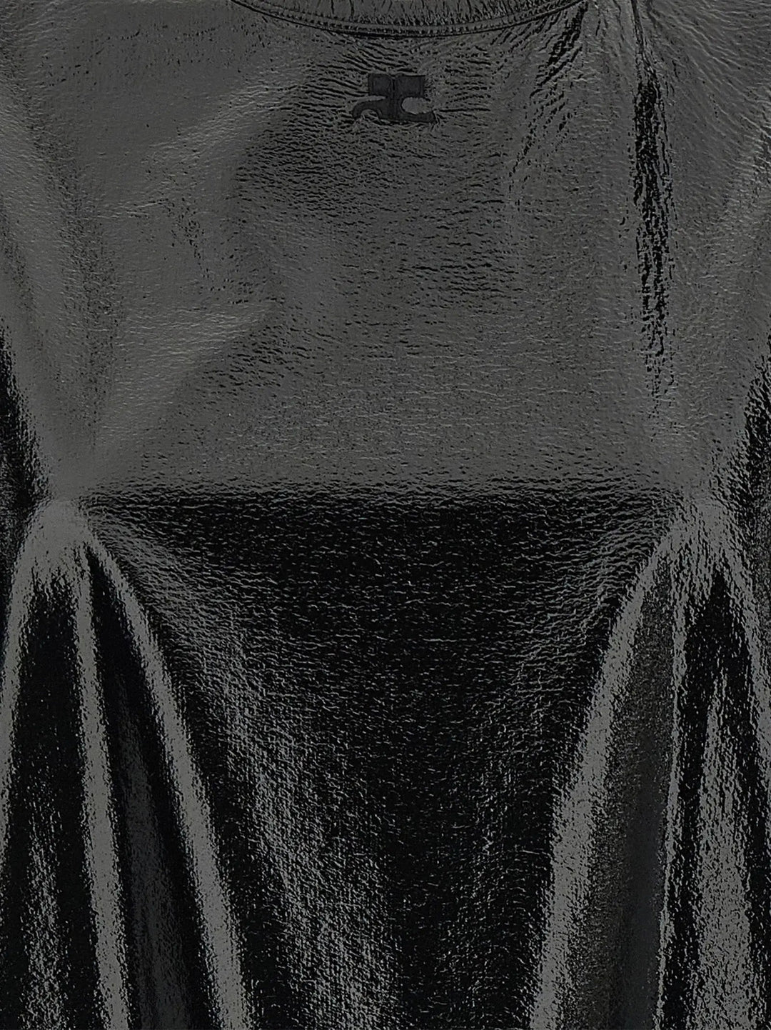 Courrèges Sample Sale | Courrèges Black Viscose Short Dress - | Designer outlet