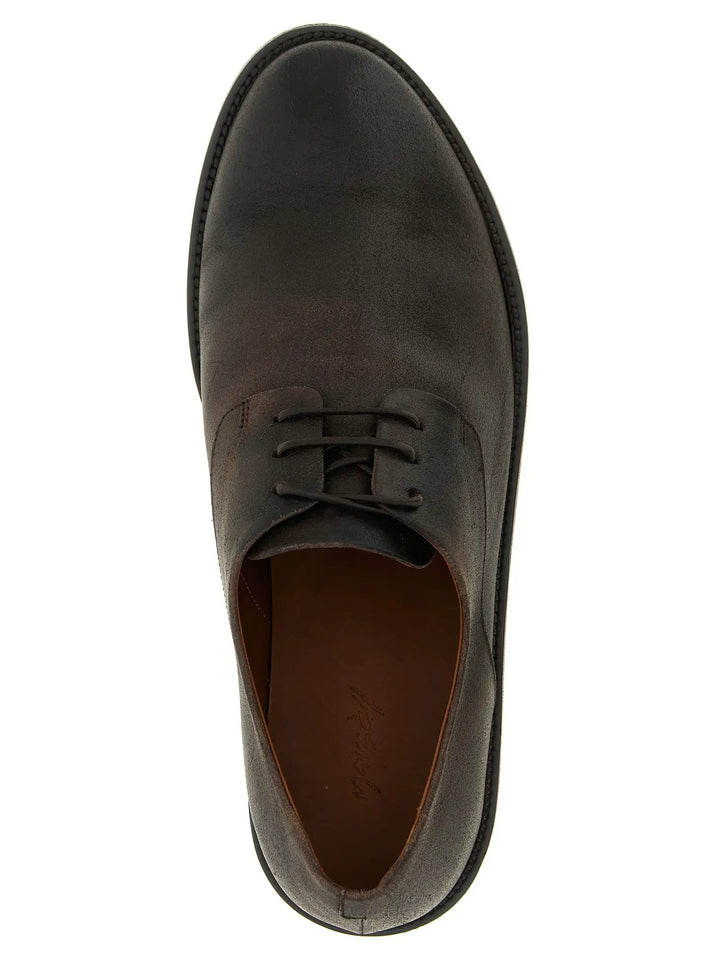 Marsell Sample Sale | Marsell Brown Calfskin Oxfords And Derbies - | Designer outlet