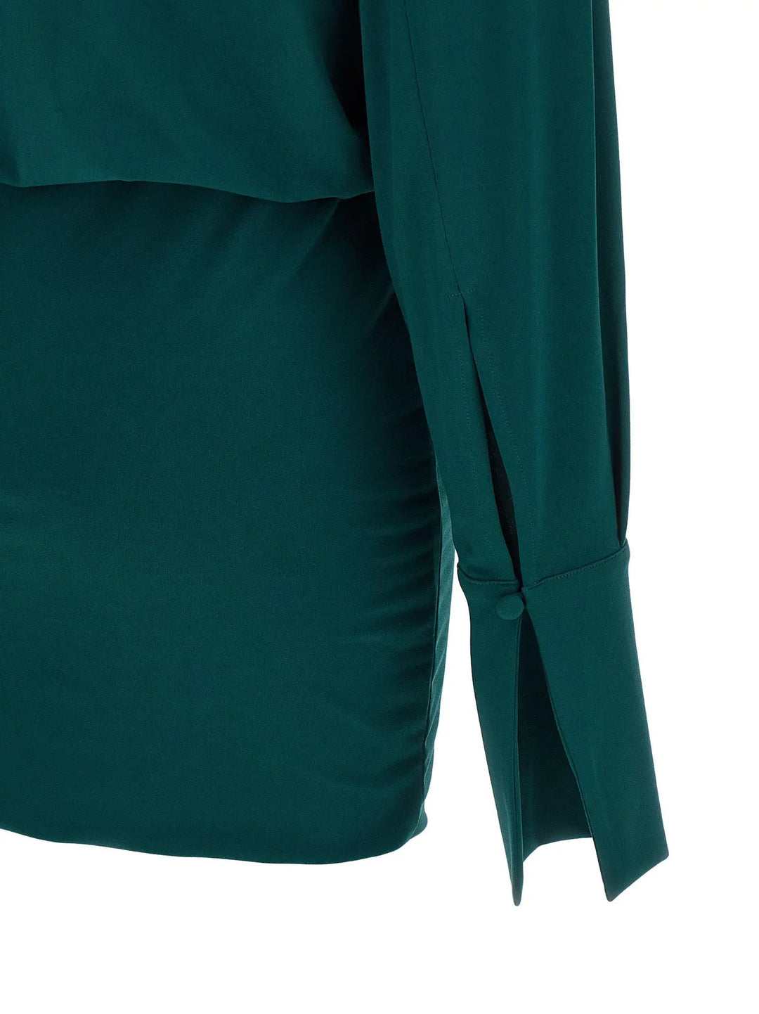 The Andamane Sample Sale | The Andamane Bicolor Polyester Short Dress - | Designer outlet