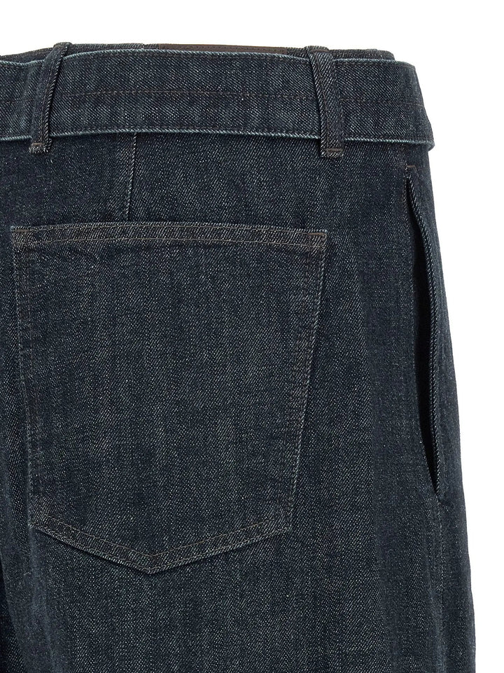 Lemaire Sample Sale | Lemaire Blue Cotton Tapered Jeans - | Designer outlet